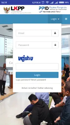 PPID LKPP android App screenshot 0