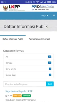 PPID LKPP android App screenshot 4